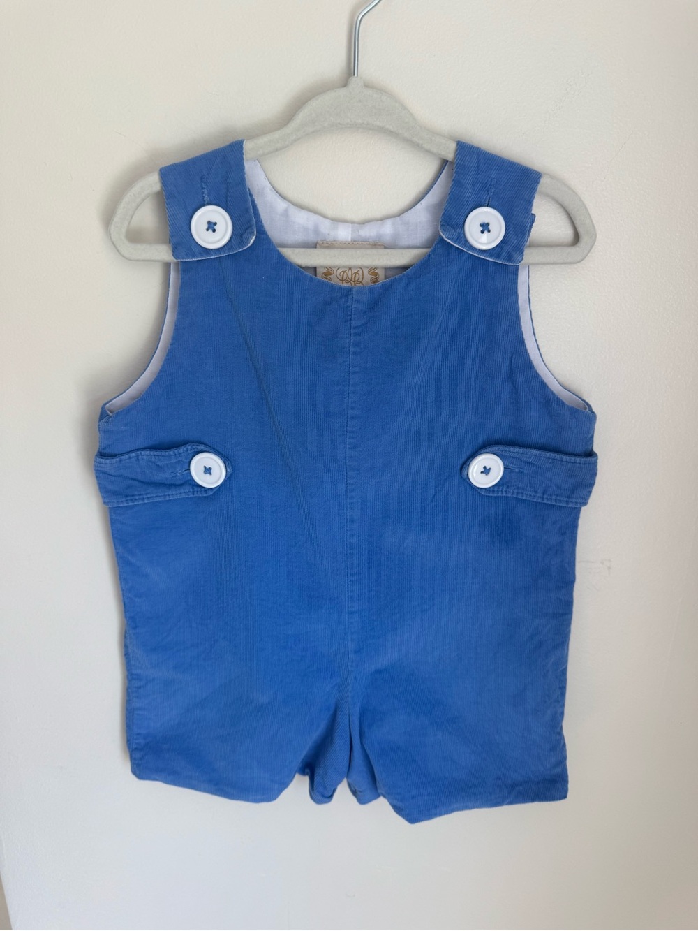 TBBC Blue Corduroy Jumper 6-12M